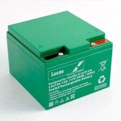 Invacare Cruiser Mobility Lucas 26 Ah battery