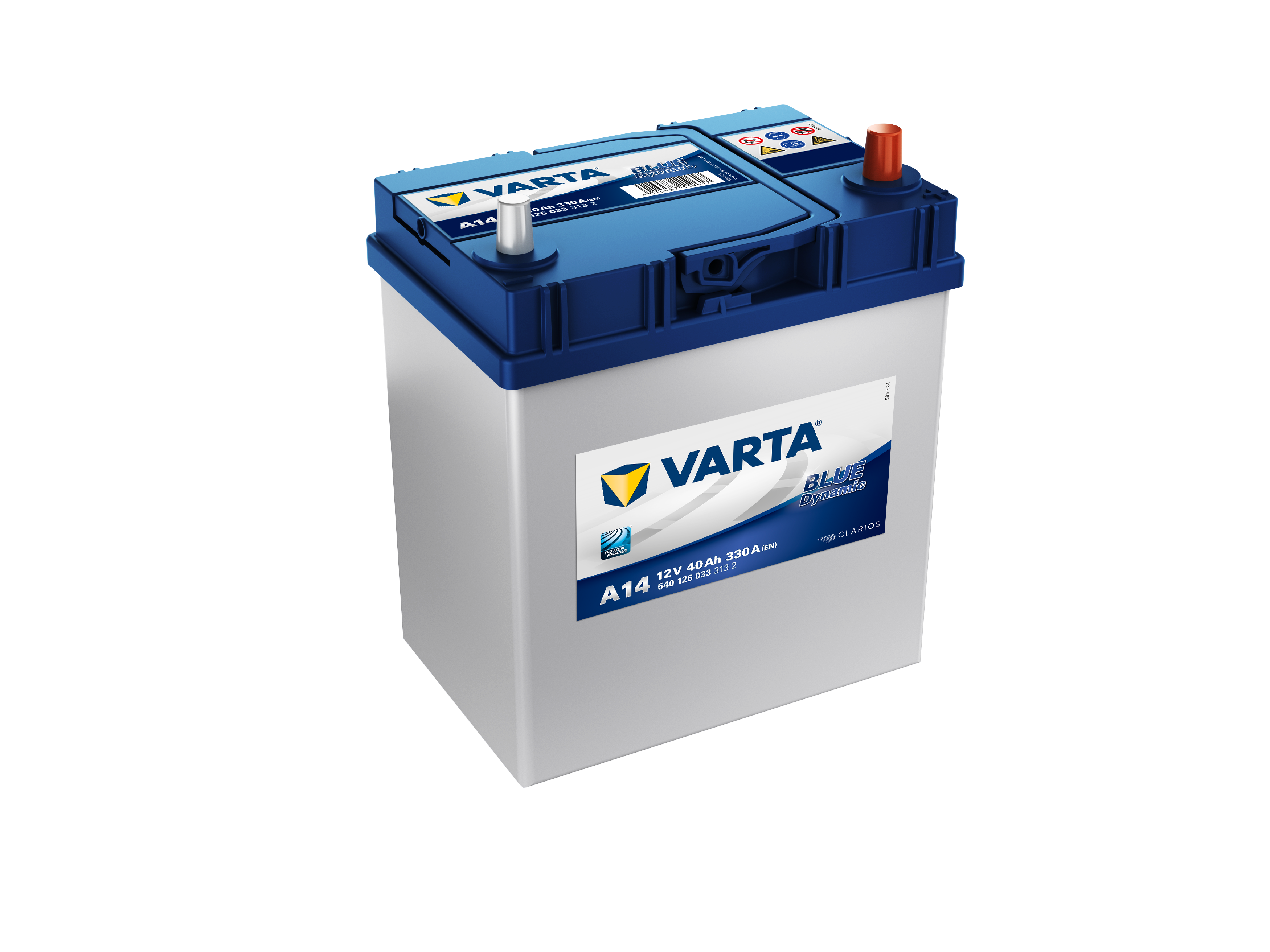 VARTA BLUE Dynamic A14 054 type Battery 4 Year Warranty
