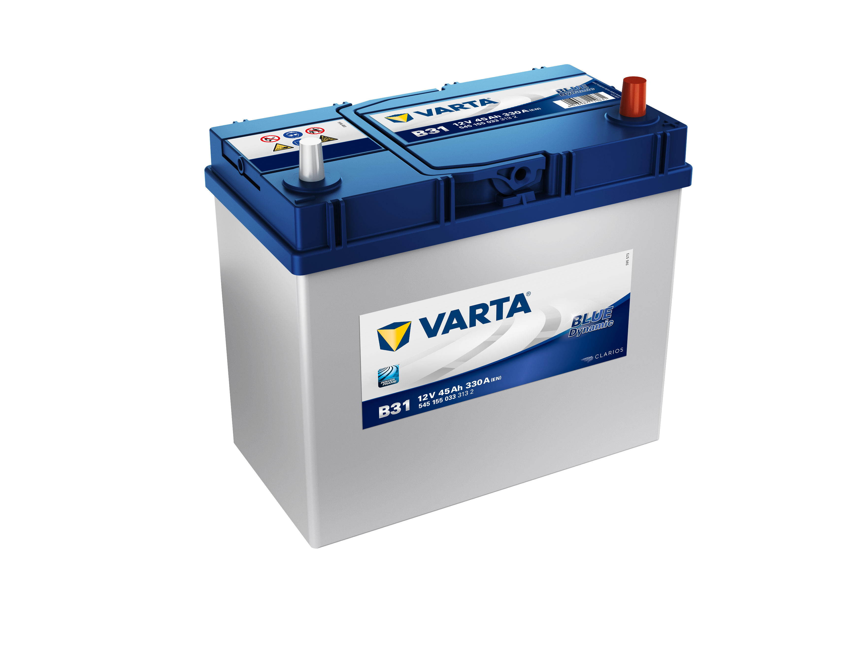 VARTA BLUE Dynamic B31 156 type Battery 4 Year Warranty