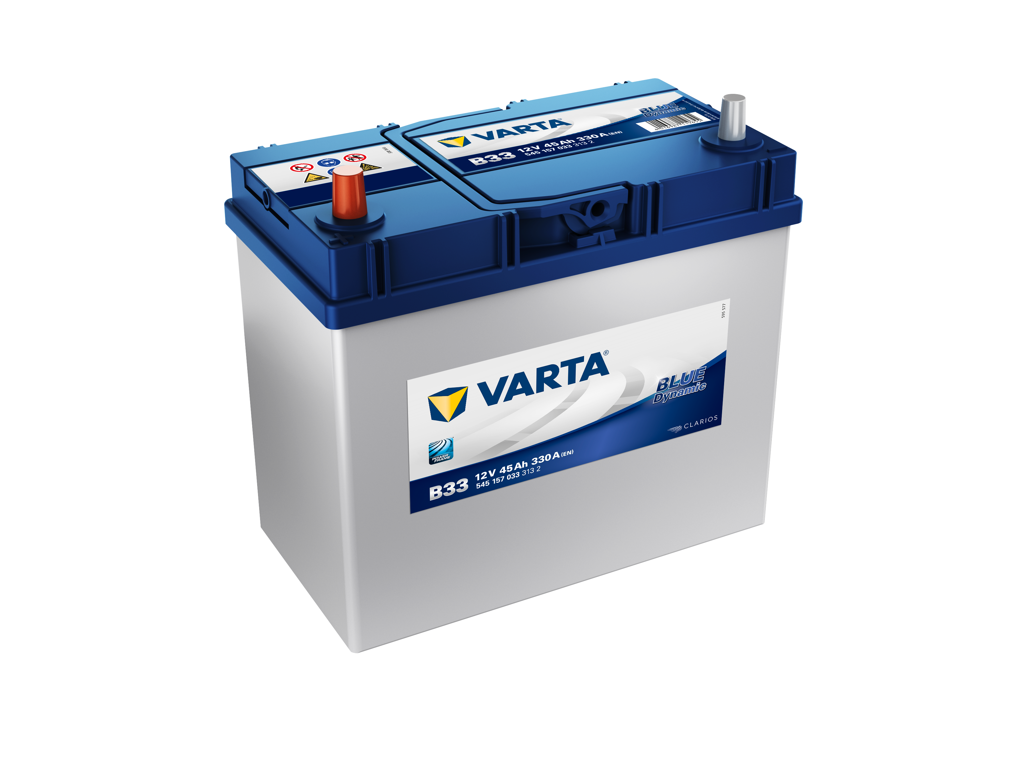VARTA BLUE Dynamic B33 155 type Battery 4 Year Warranty