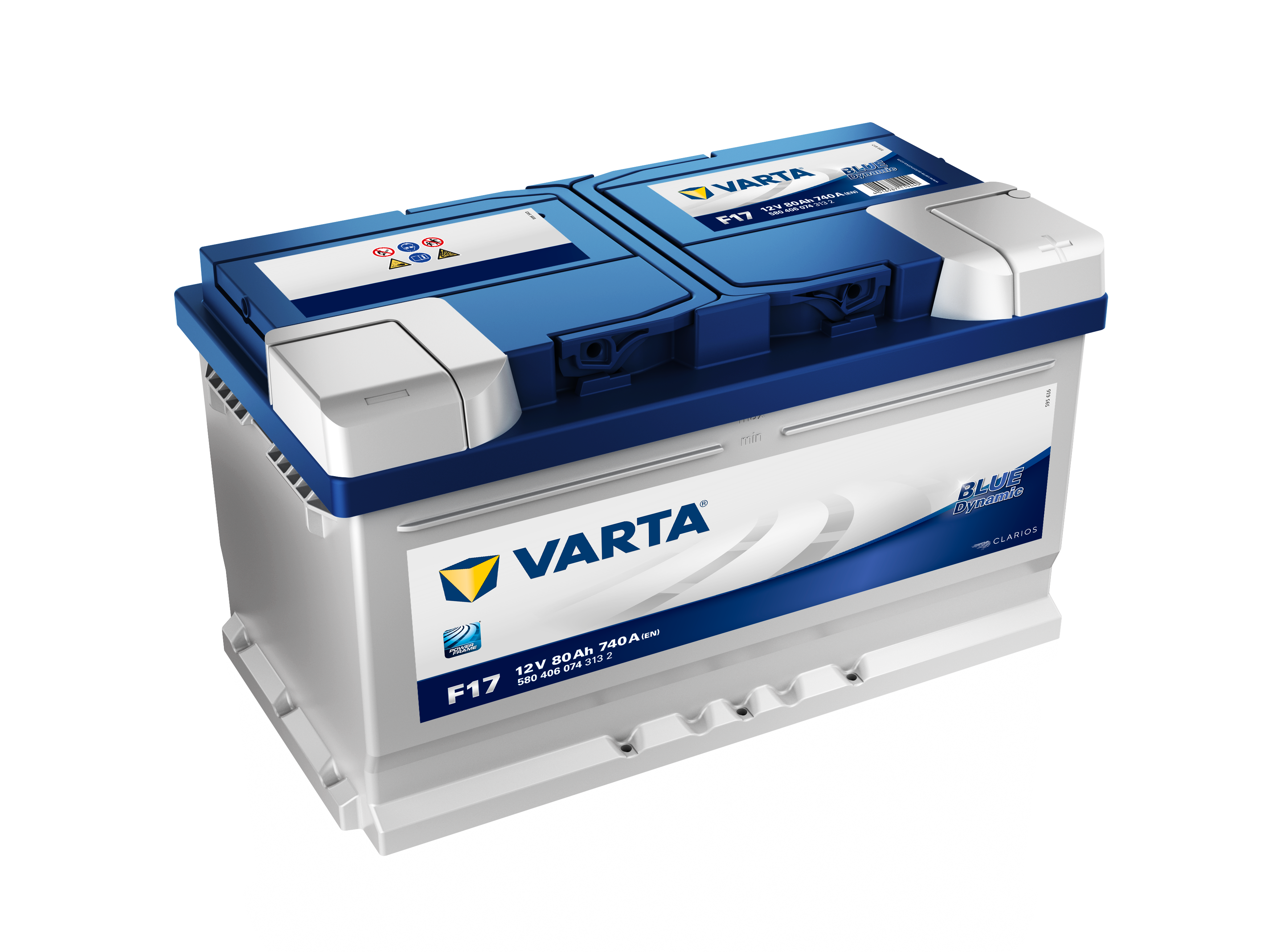 VARTA BLUE Dynamic F17 110/115 type Battery 4 Year Warranty
